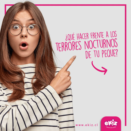 ¿Qué hacer frente a los terrores nocturnos de tu peque?