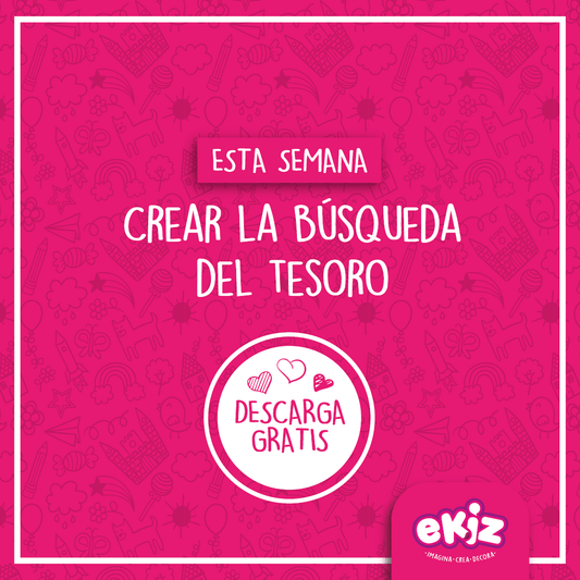 ¡Hora de la búsqueda del tesoro con tus peques!