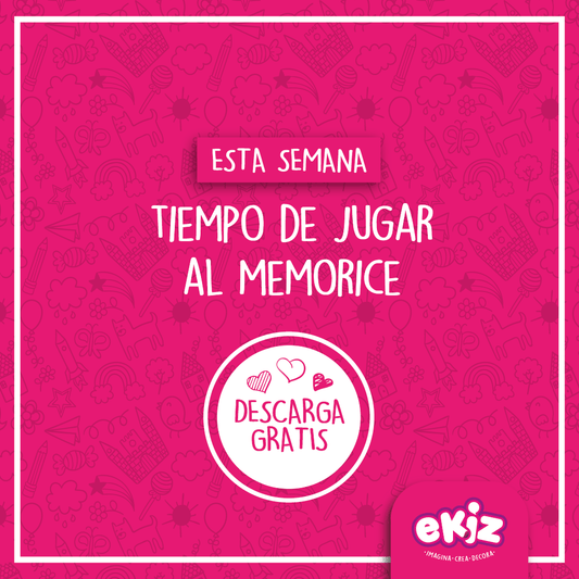 Hacer memorices con los niños