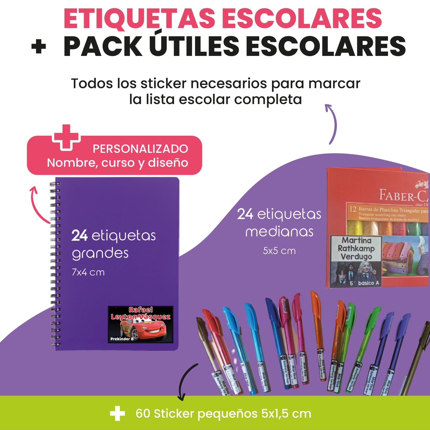 Etiquetas Escolares