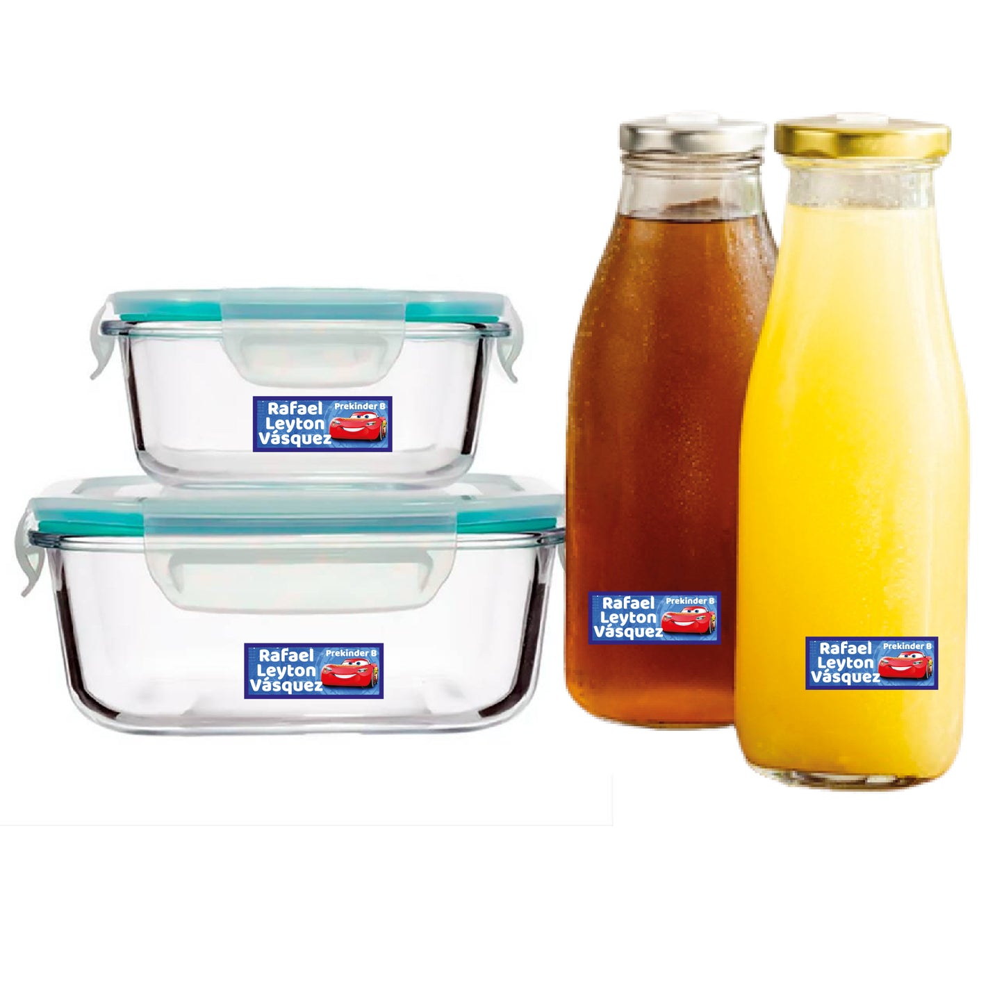 Pack de 12 Etiquetas para potes y botellas