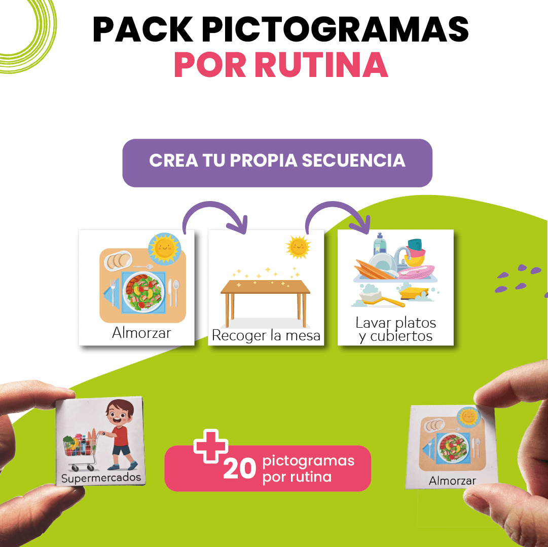 PACK PICTOGRAMAS POR RUTINAS