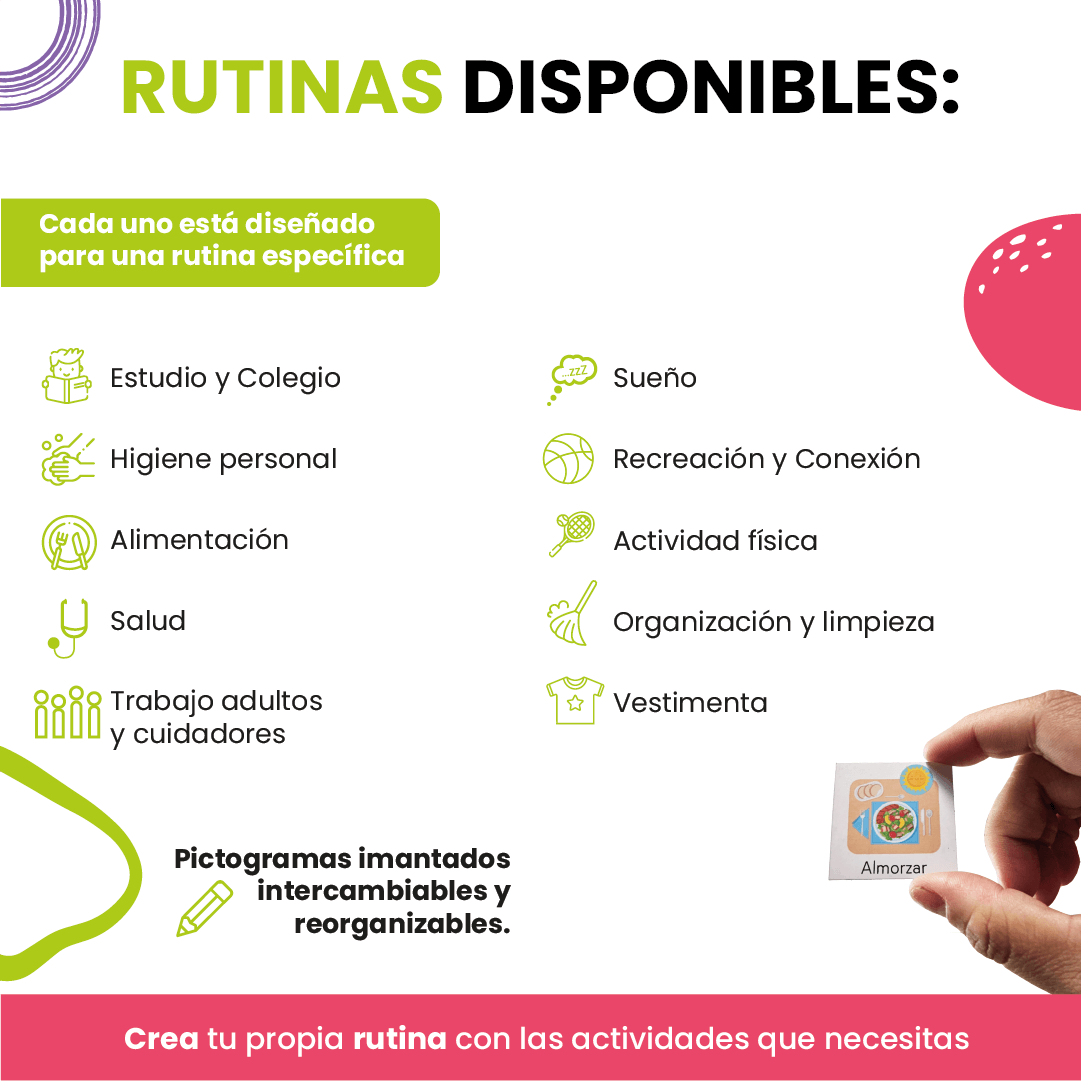 PACK PICTOGRAMAS POR RUTINAS