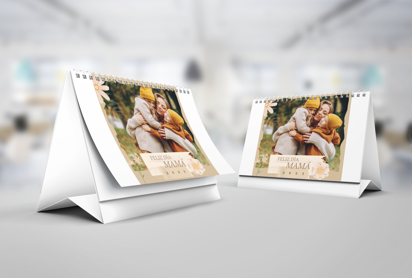Regalo Día de la Madre. Calendario de Escritorio Personalizado