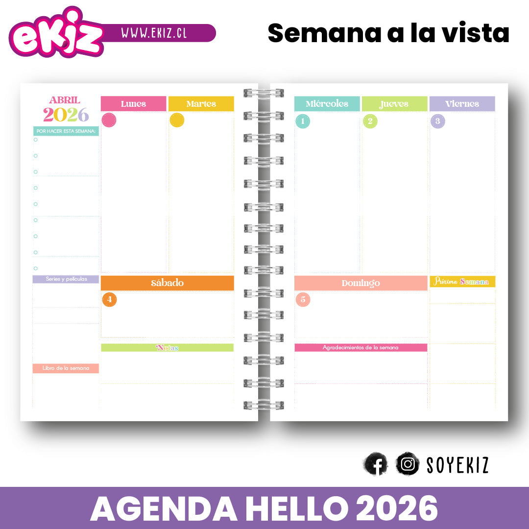 Agenda Hello 2026
