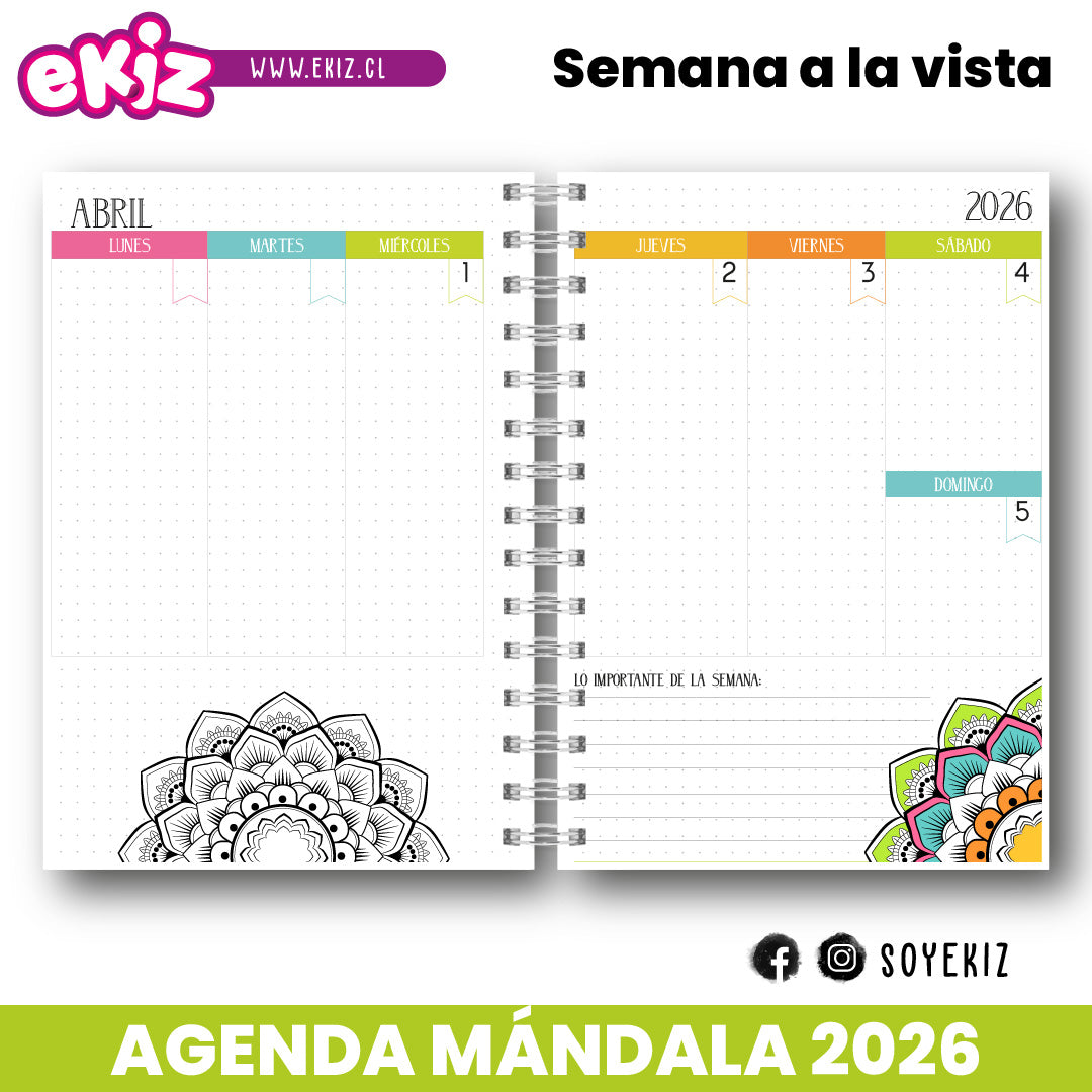 Agenda Mándala 2026