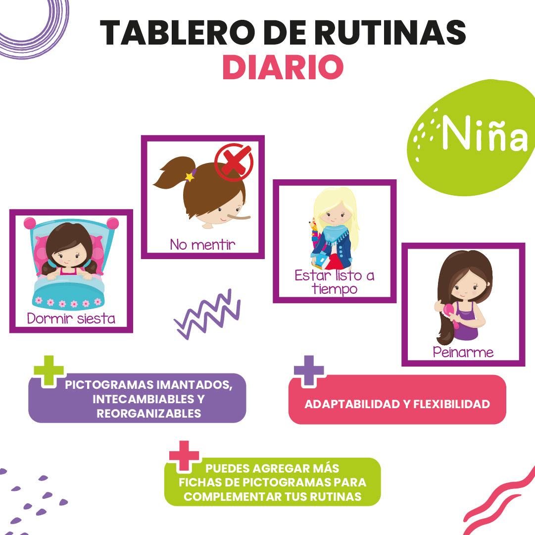 Tablero de Rutinas Diario