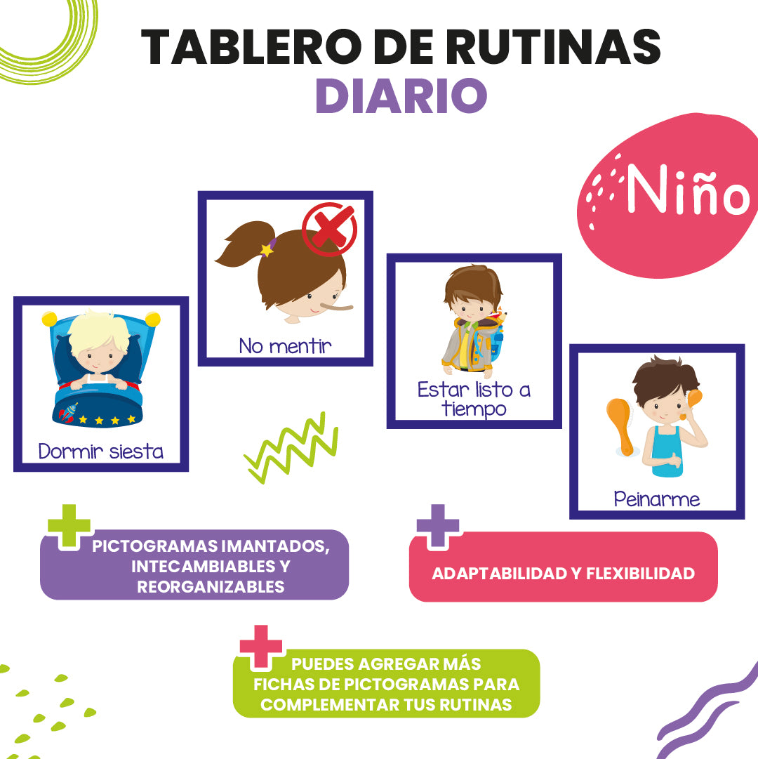 Tablero de Rutinas Diario