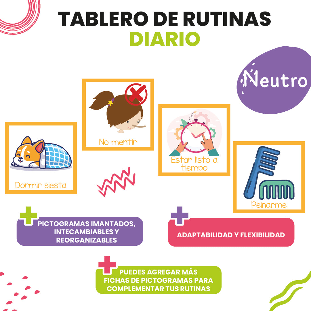 Tablero de Rutinas Diario