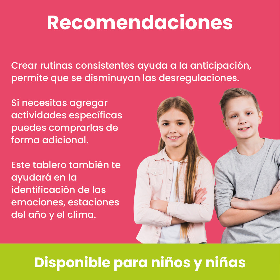 Tablero de Rutinas Diario