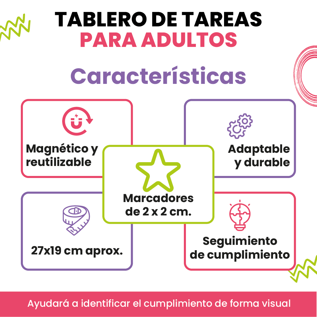 Tablero de Tareas para Adultos