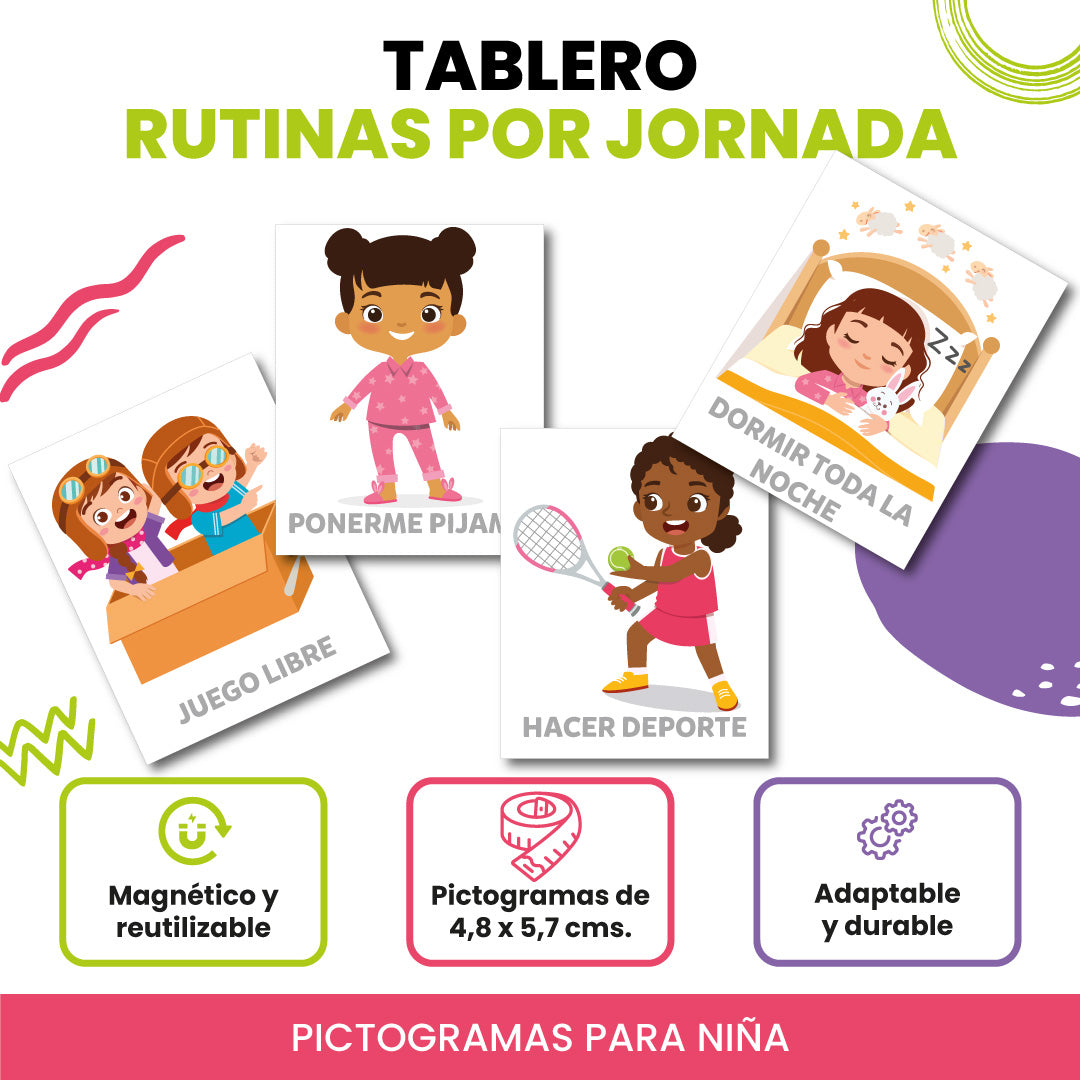 Tablero de Rutinas por Jornada