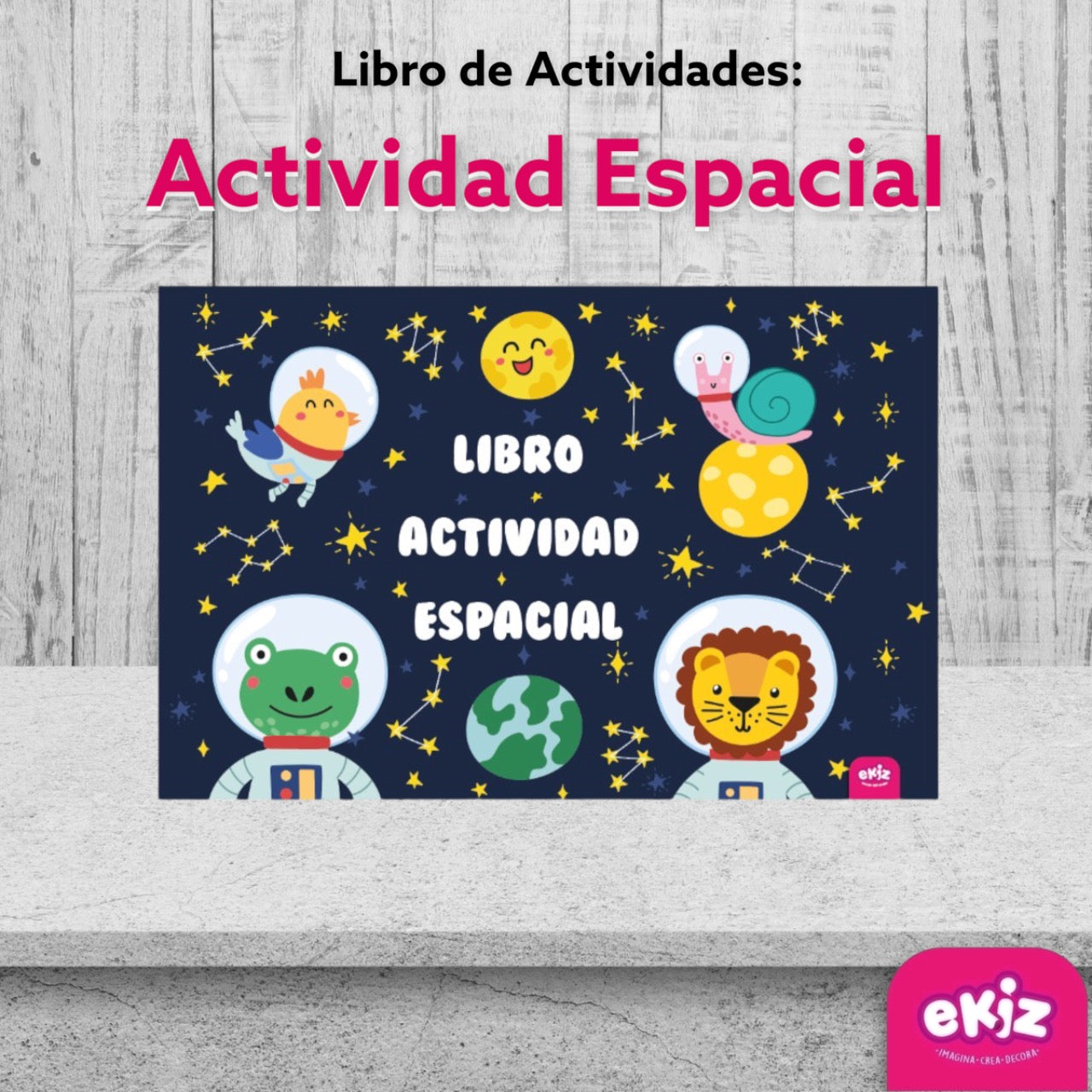 Libro de actividades: Actividad espacial