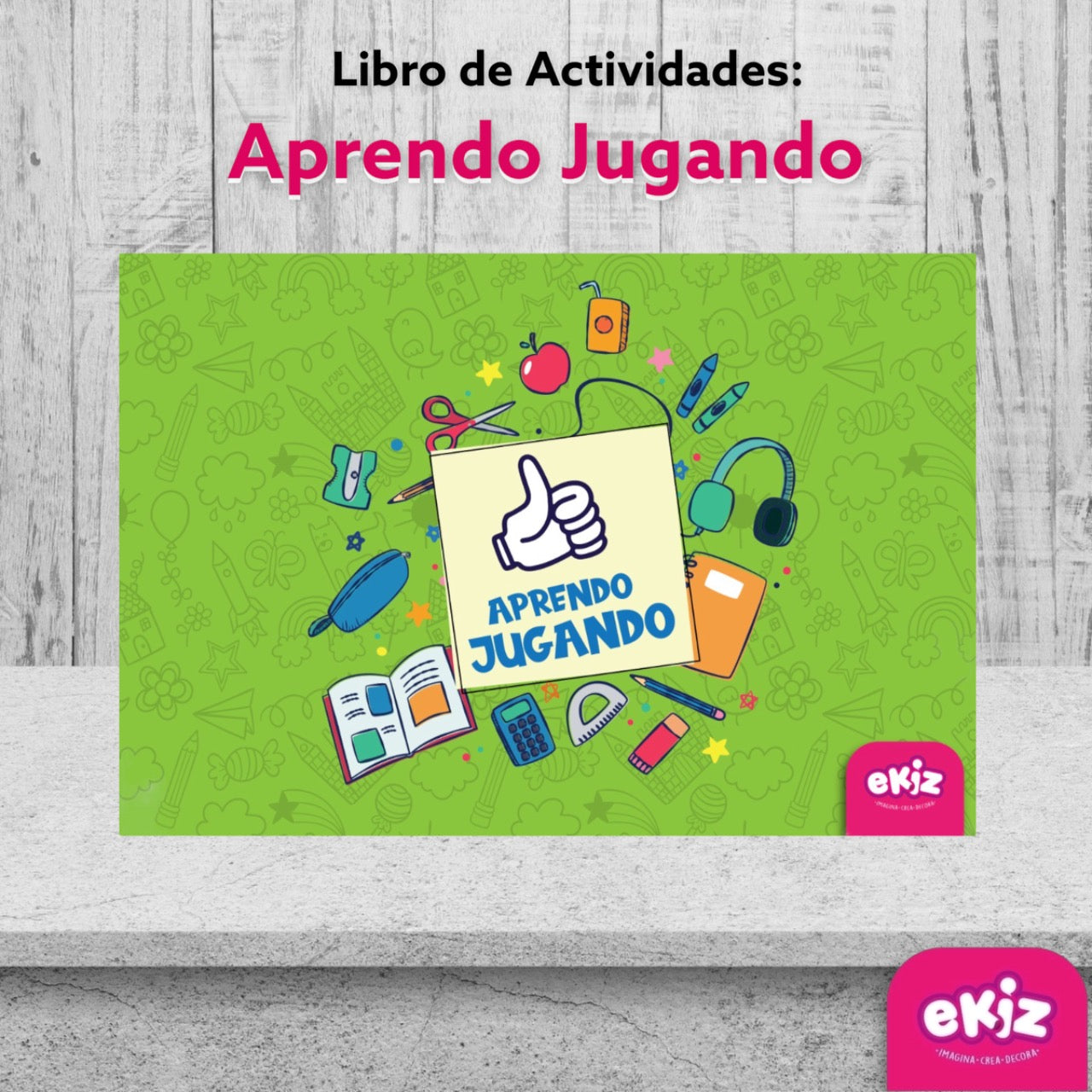 Libro de actividades: Aprendo jugando