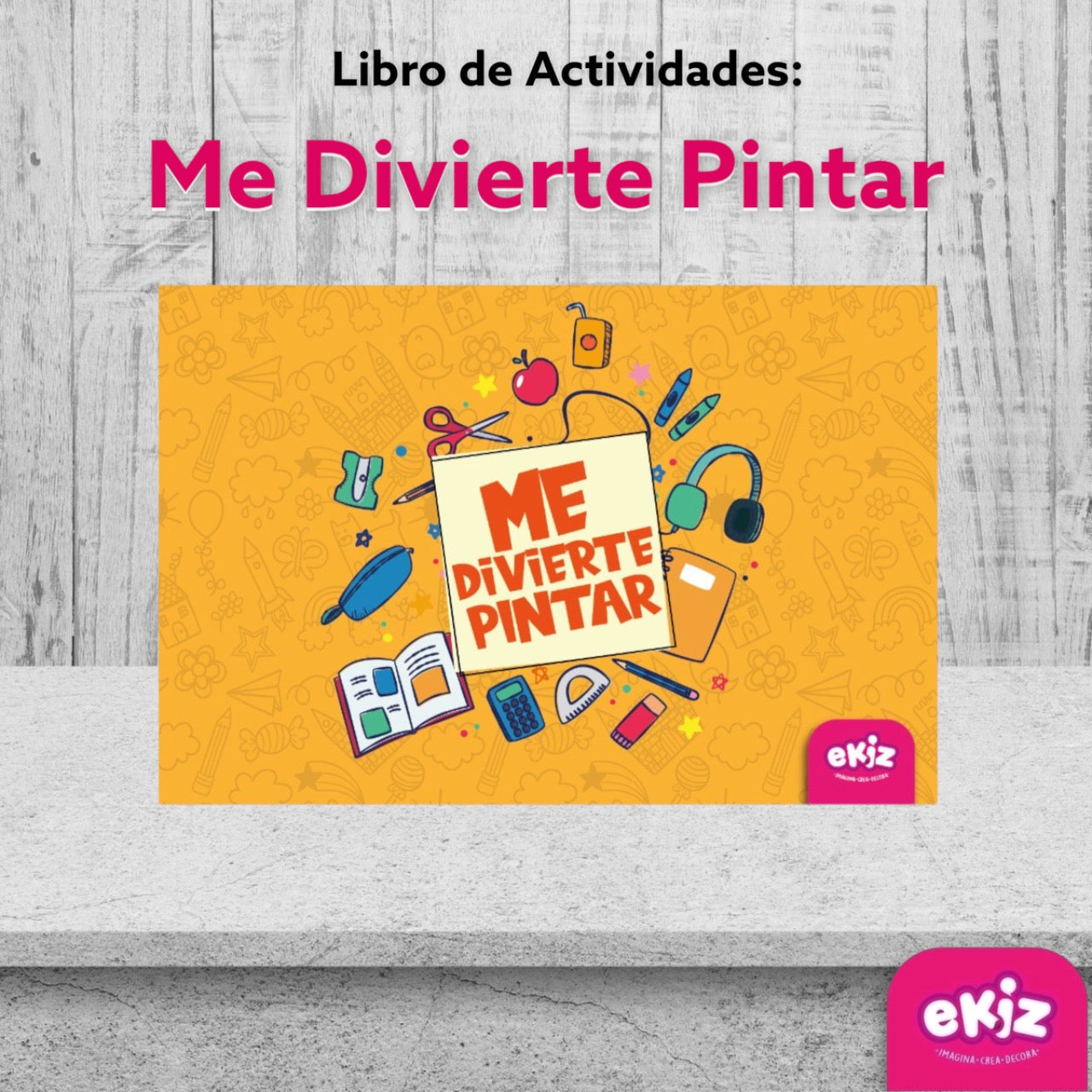 Libros de actividades: Me divierte pintar