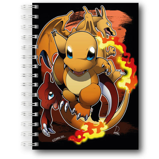 Cuaderno de Ánime Pokemon - Char