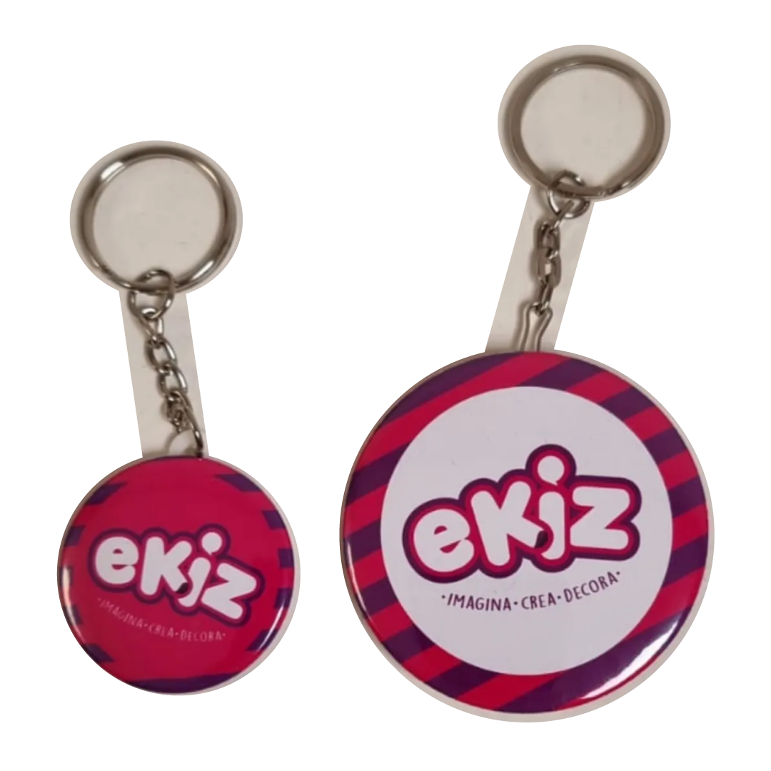 Chapita - Llavero Grande o Pequeño. Personalízala como tú quieras.