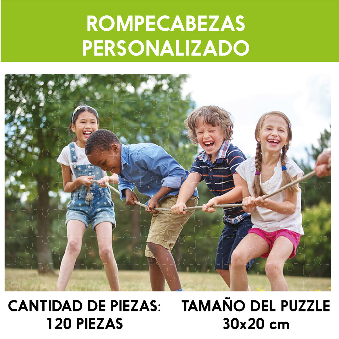 Rompecabezas 100% Personalizado con tu foto favorita