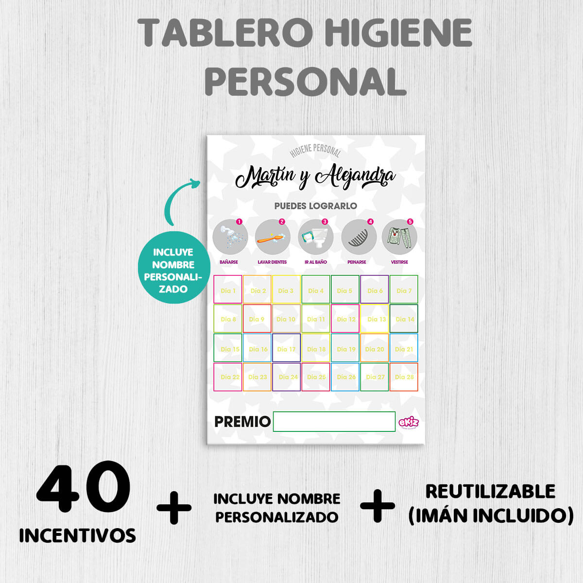 Higiene personal. Higiene dental. Entrenar para ir al baño. Hábitos en los niños