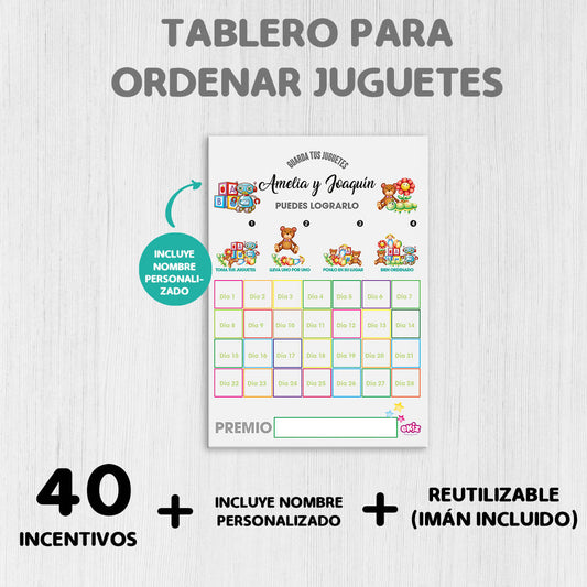Hábitos en los niños. Ordenar juguetes. Dormir solos en la cama.