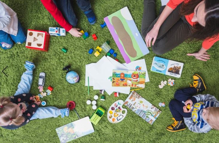 Ideas sensoriales para niños