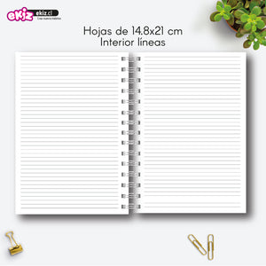 Regalo Día de la Madre. Cuaderno Personalizado Para Mamá