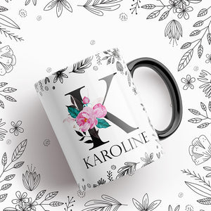 Regalo Día de las Madres. Taza Personalizada. Letras Negras