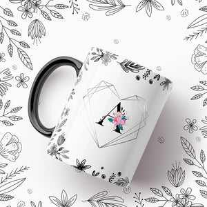 Regalo Día de las Madres. Taza Personalizada. Letras Negras