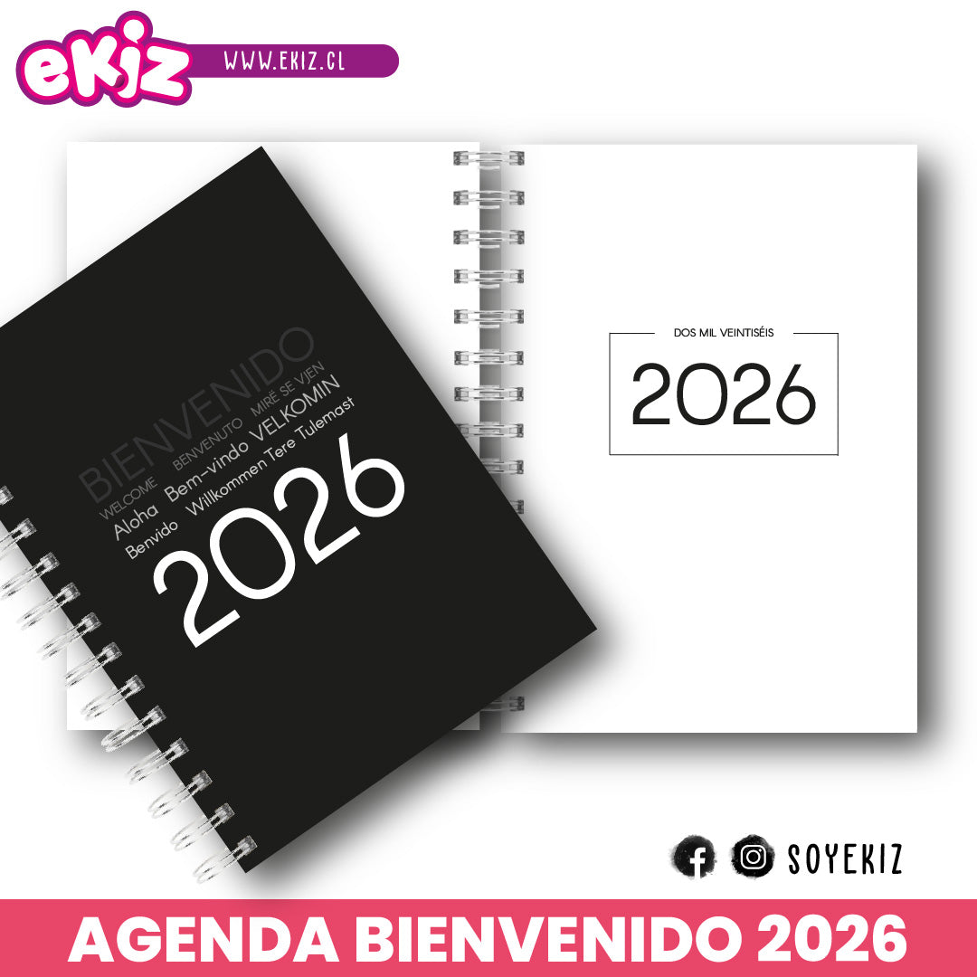 Agenda Bienvenido 2026