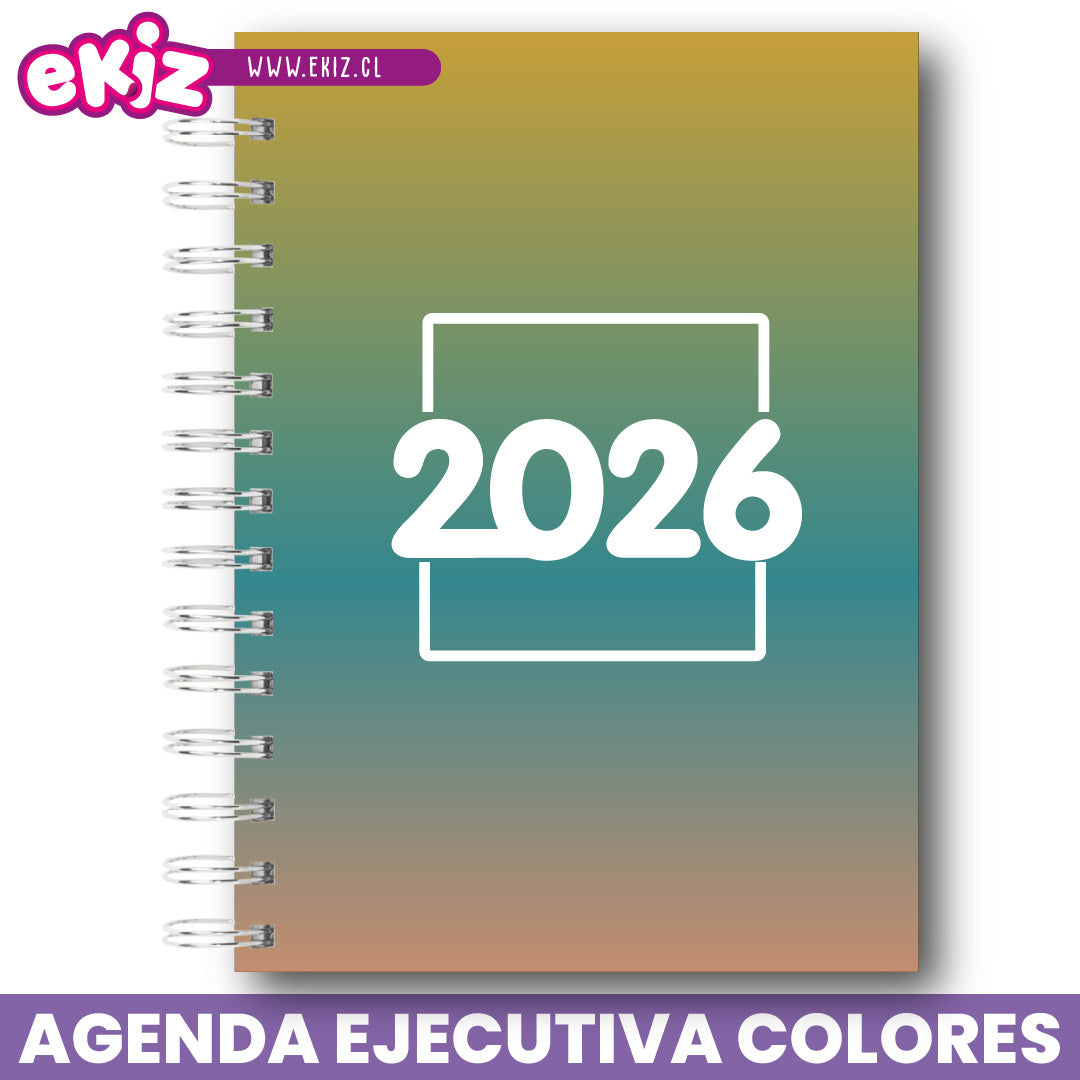 Agenda Ejecutiva de Colores 2026