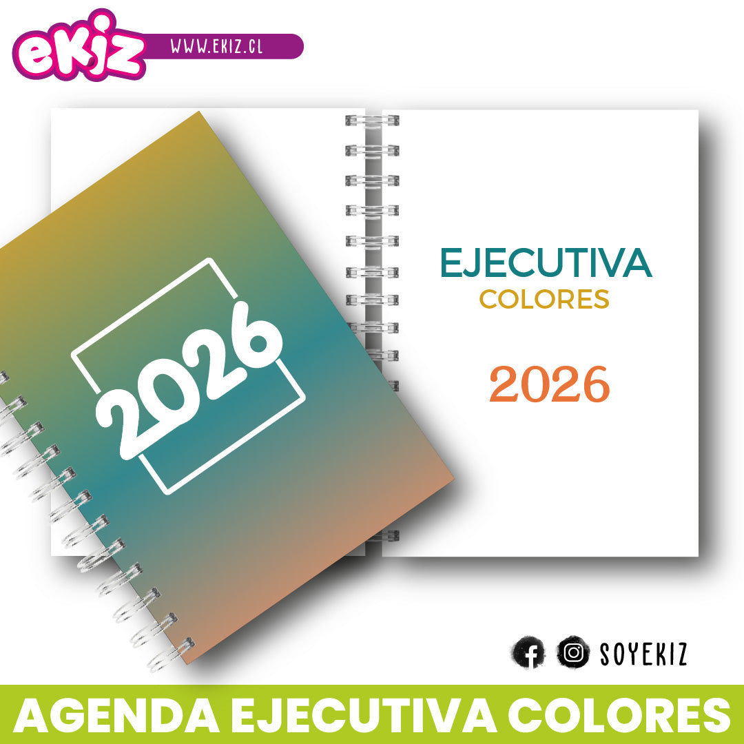 Agenda Ejecutiva de Colores 2026