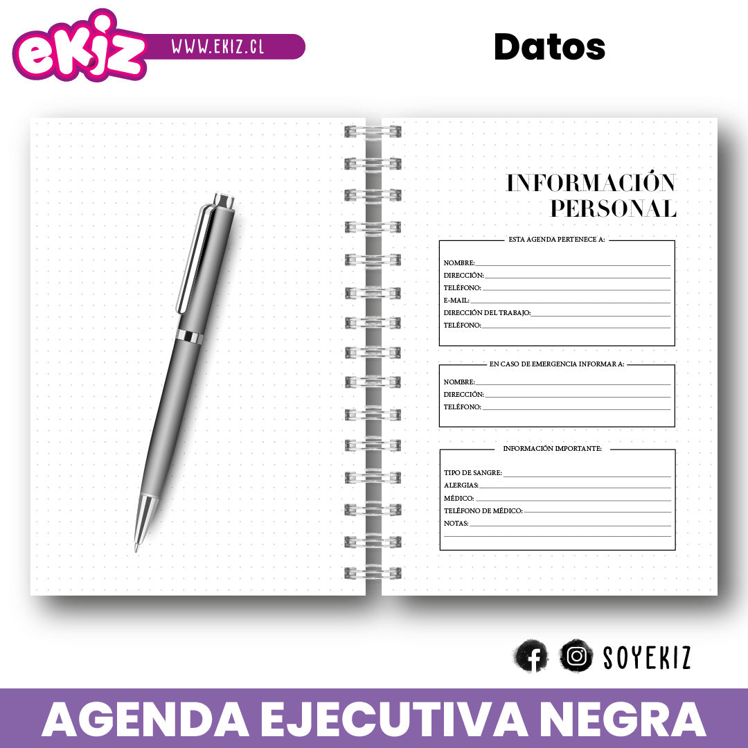 Agenda Ejecutiva Negra 2026