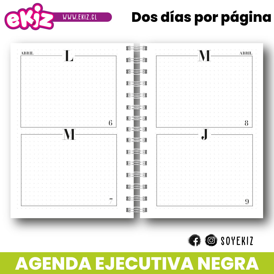 Agenda Ejecutiva Negra 2026