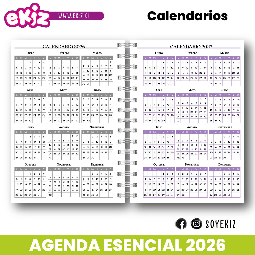 Agenda Esencial 2026