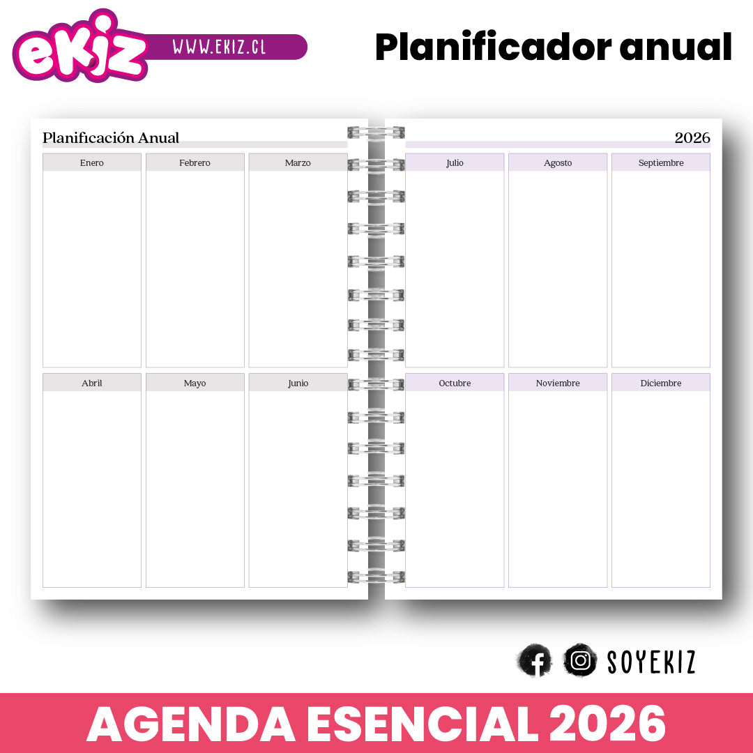 Agenda Esencial 2026