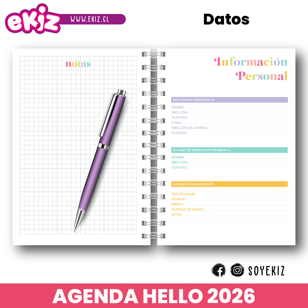 Agenda Hello 2026