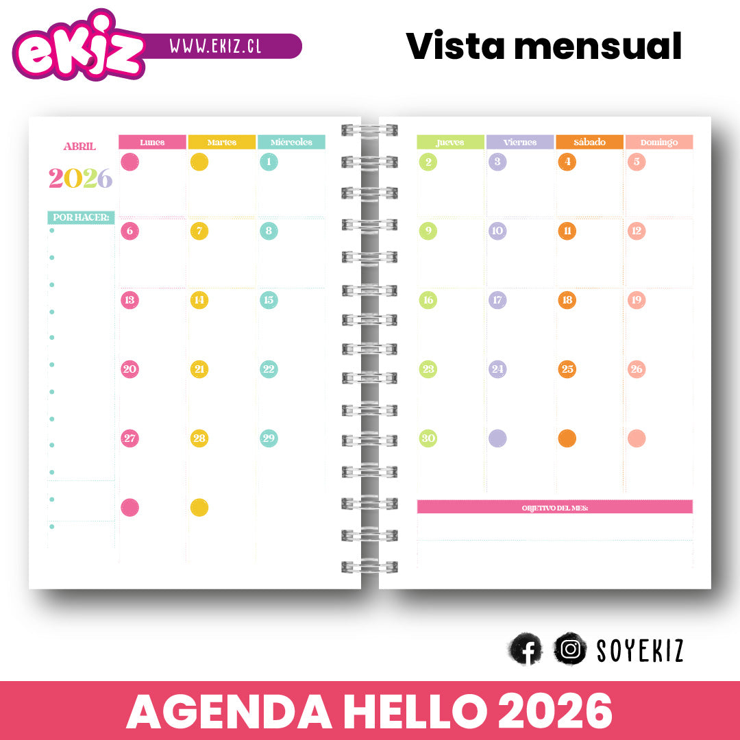 Agenda Hello 2026