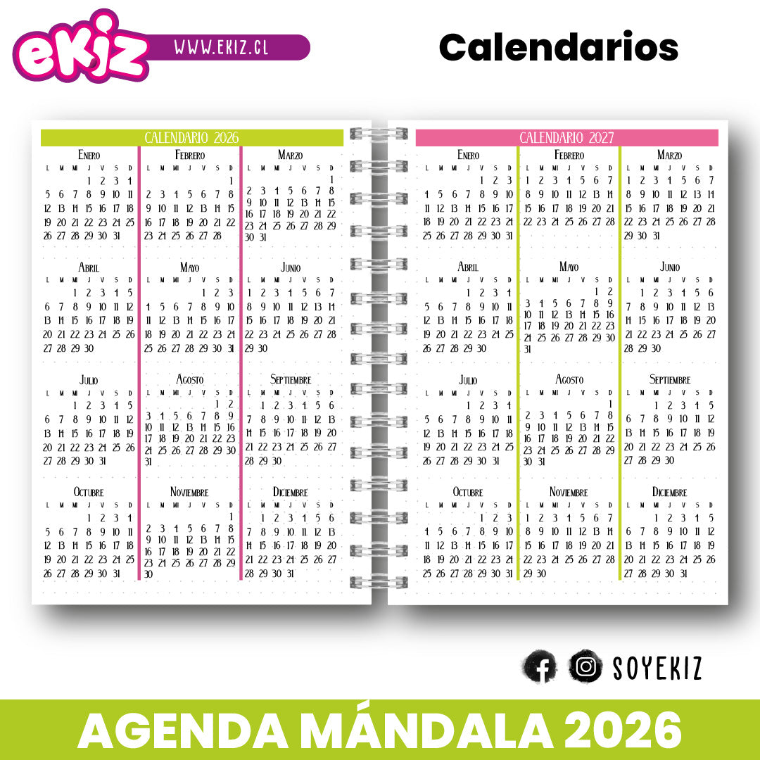 Agenda Mándala 2026