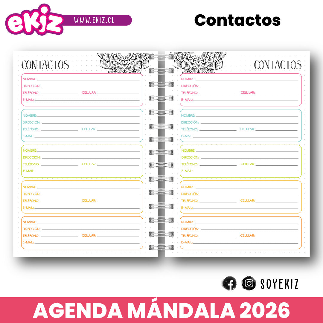 Agenda Mándala 2026