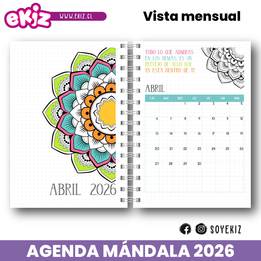 Agenda Mándala 2026