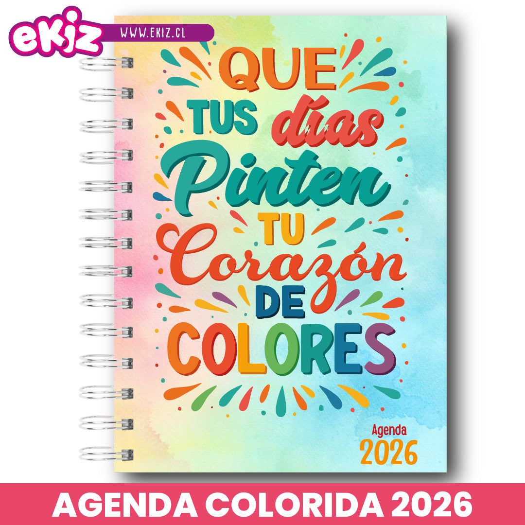 Agenda Colorida 2026