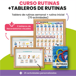 CURSO DE RUTINAS + TABLEROS DE RUTINAS