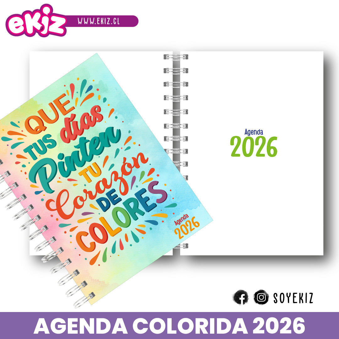 Agenda Colorida 2026
