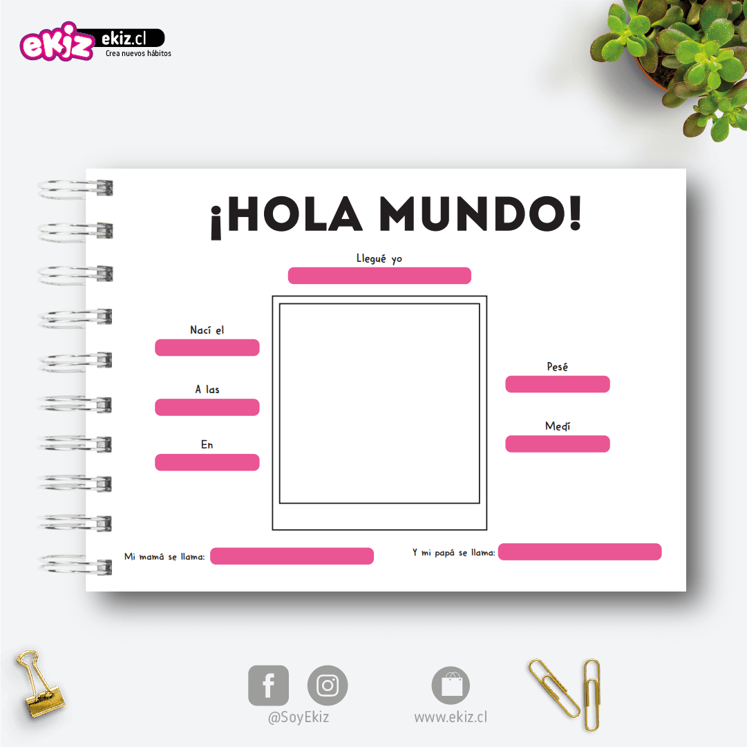 Libro De Recuerdos De Bebé