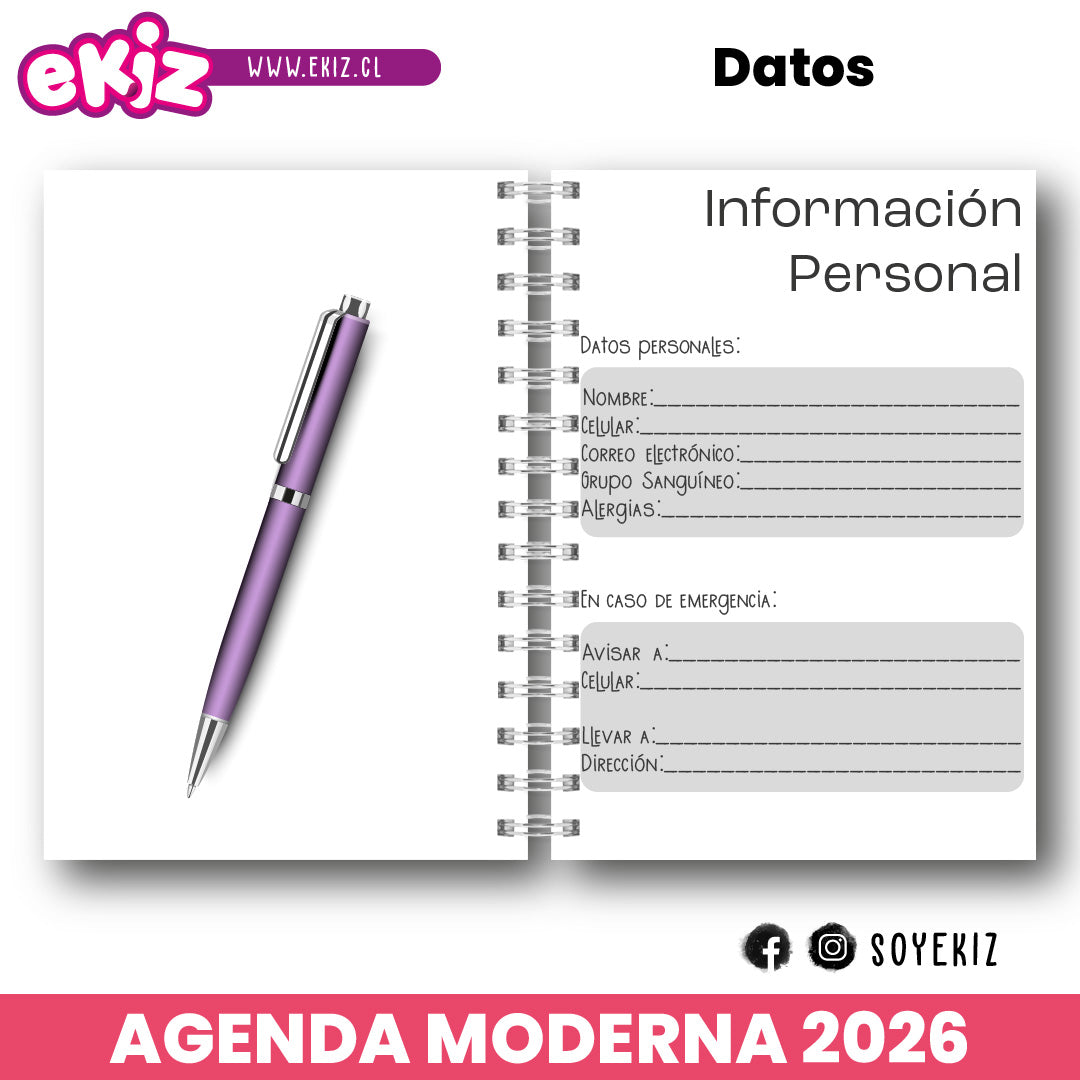 Agenda Moderna 2026