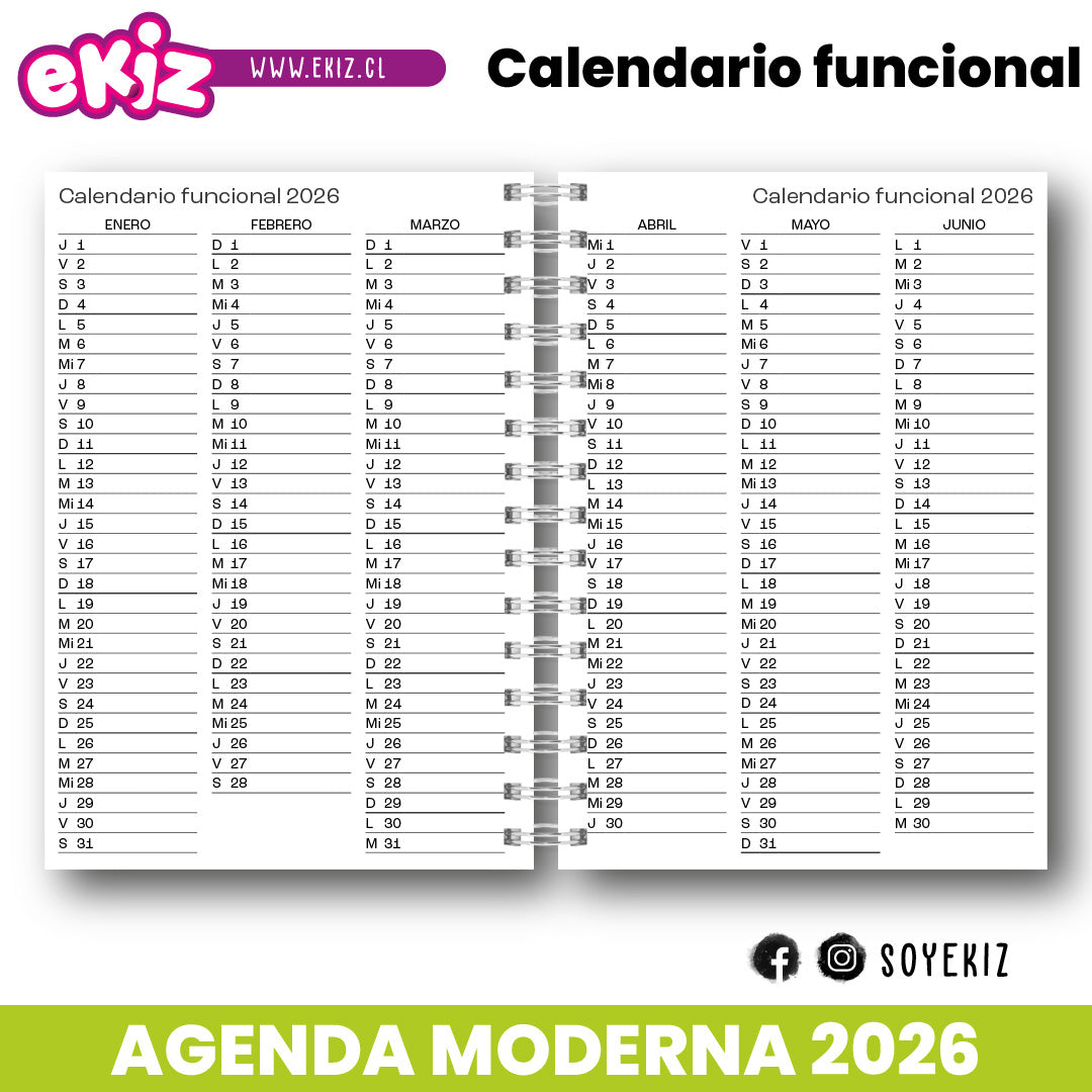 Agenda Moderna 2026