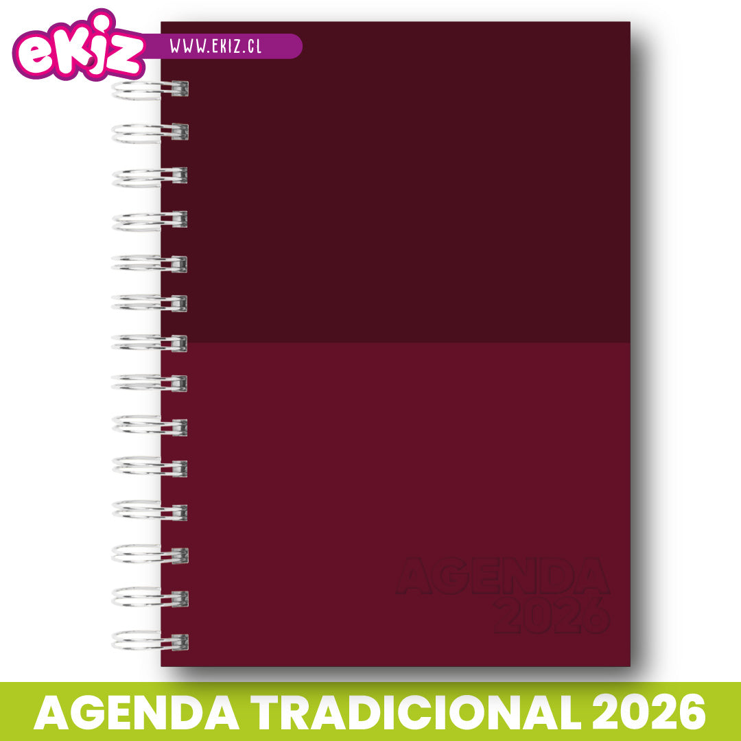 Agenda Tradicional 2026