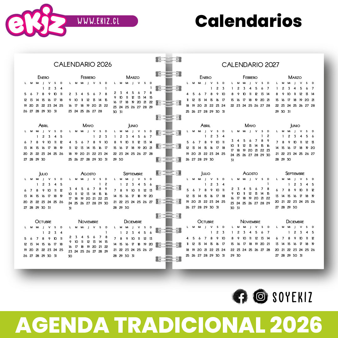 Agenda Tradicional 2026