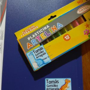 Pack de 24 Stickers medianos de Etiquetas escolares