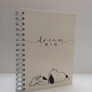 Cuaderno Snoopy - Sueña en Grande